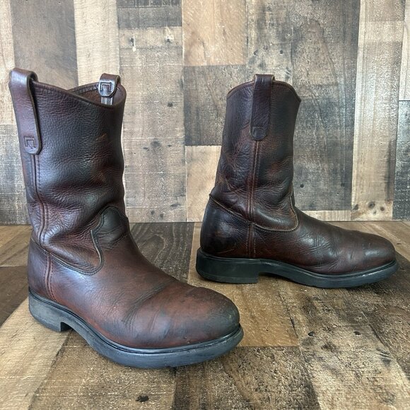 Red Wing 4470 Steel Toe Brown Pull On Work Boots Mens 9 E main image 10